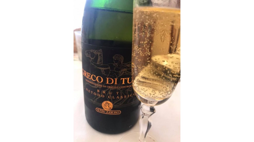 Greco brut metodo docg classico Struzziero